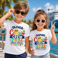 Personalised Cousin Crew Boys Girls Family Vacation T Shirt