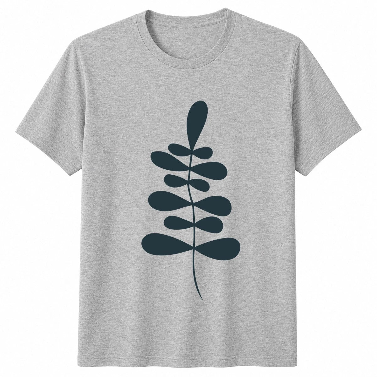 Minimalist Art Floral T-Shirt Botanical Birthday Gift