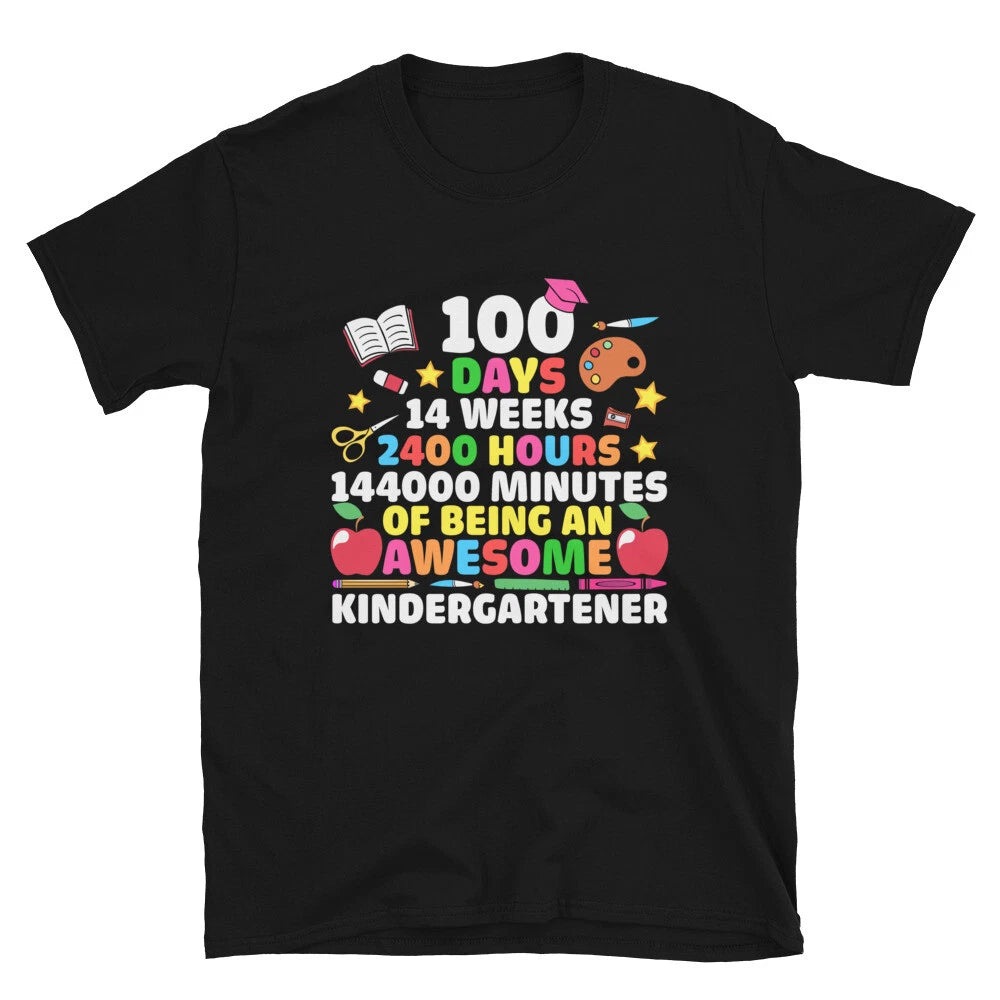 100 Days Of School 100 Days 14 Weeks Unisex T-Shirt