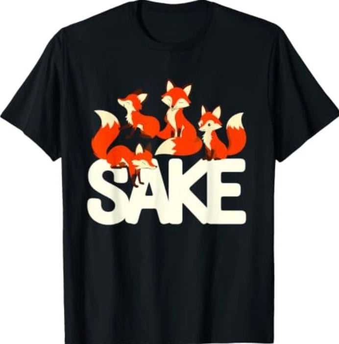 4 Fox Sake Four Foxes Funny Trending Pun Joke Saying T-Shirt