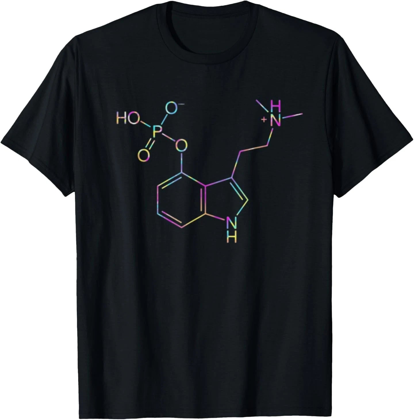 Psilocybin Magic Shrooms Chemistry Molecule T Shirt