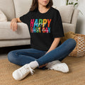 Happy First Day of School Teacher T Shirt Back to School Graphic Tee