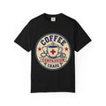 Nurse Coffee Compassion Chaos Funny Nursing RN Graphic Tee T-Shirt Gift Women