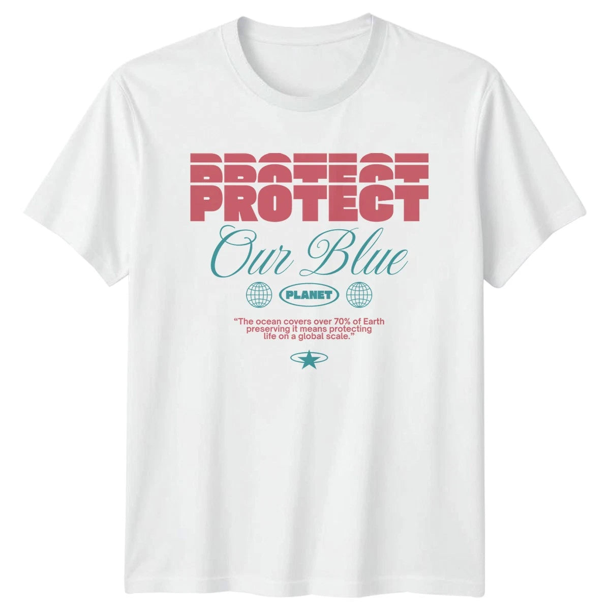 Protect Our Blue Planet T-Shirt Ocean Conservation Earth Day Gift For Him Her