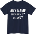 Personalised I'm A Celebrity Jungle T-Shirt Custom Name Number Fancy Dress Top