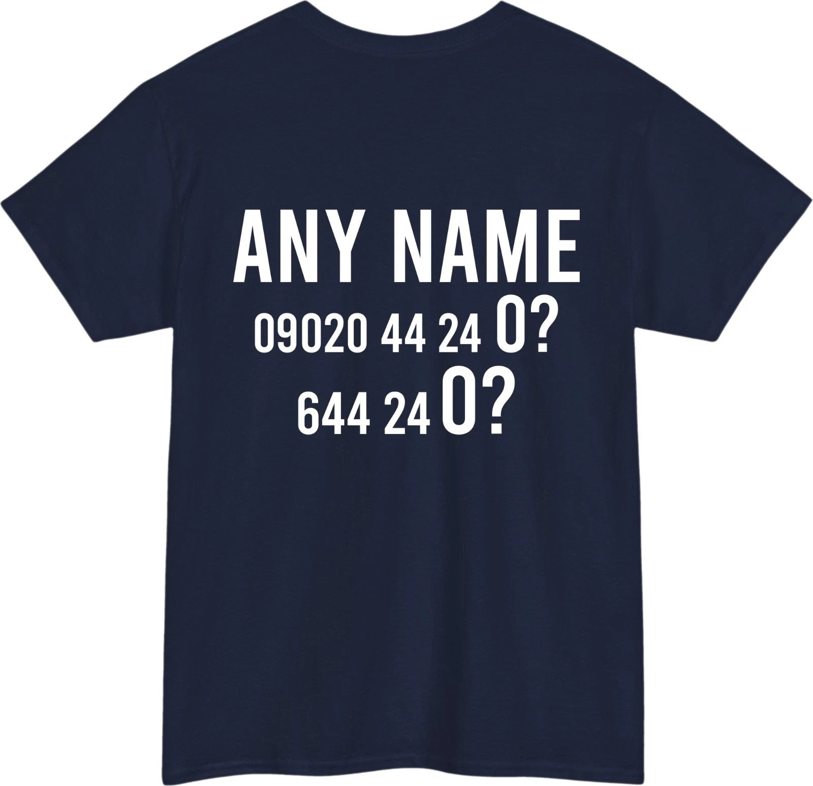 Personalised I'm A Celebrity Jungle T-Shirt Custom Name Number Fancy Dress Top