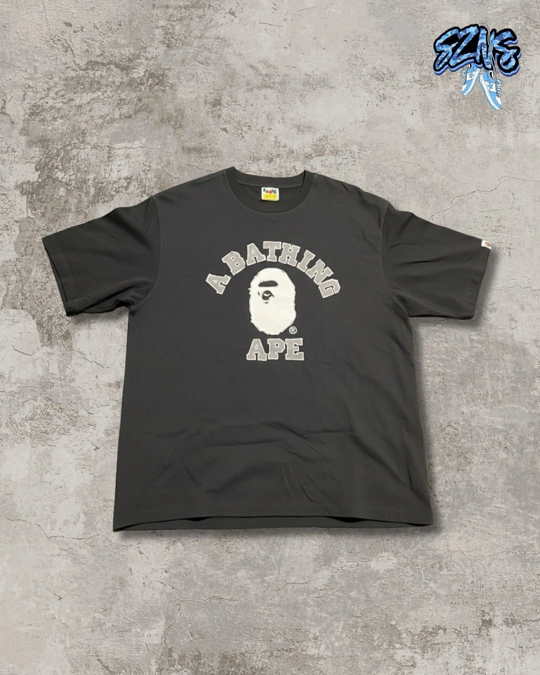 BAPE Hand Drawn College Relaxed Fit Tee (NEW) Size XL