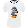 Our Orange Planet Earth Mens Ringer T-Shirt