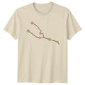Taurus Constellation Zodiac T-Shirt Birthday Gift For Him And Her