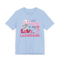 Funny  "Love Feet pics" Unisex Tee, Valentines Day  Shirt, cringe humor
