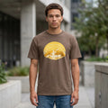 Sunset Kayaker T-Shirt | Paddle Silhouette Tee