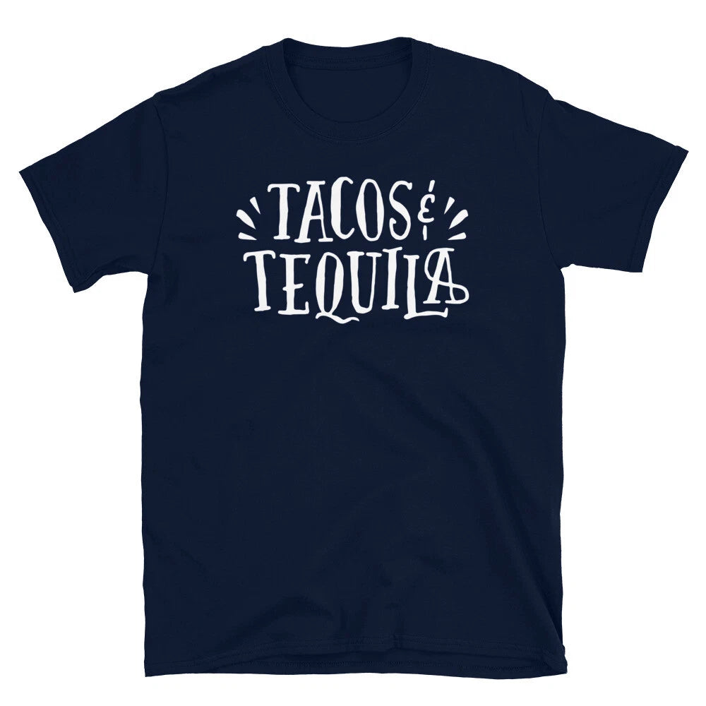 Tacos and Tequila Mexico Cinco de Mayo Short-Sleeve Unisex T-Shirt