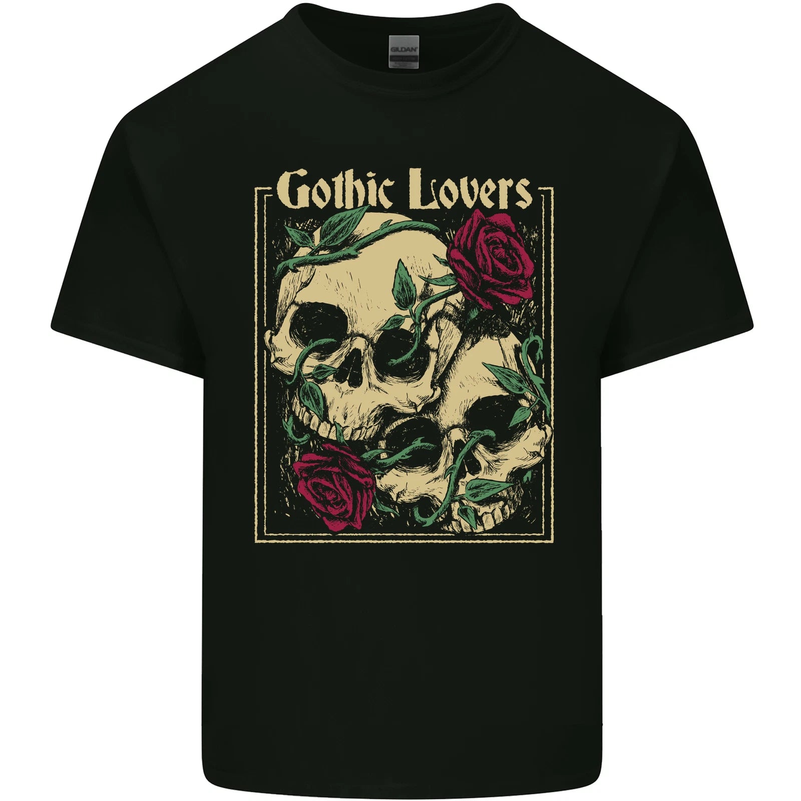 Gothic Lovers Tarot Cards Fortune Teller Mens Light Cotton T-Shirt