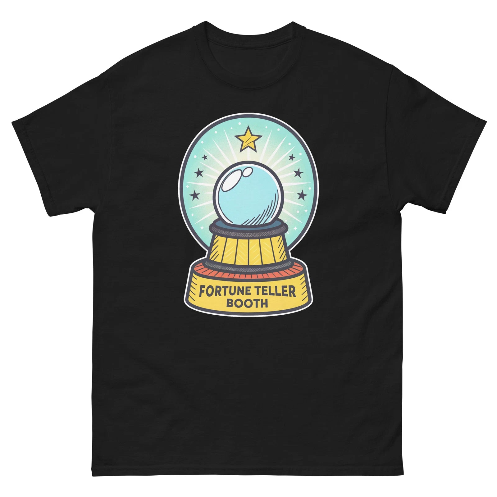 Fortune Teller Booth Carnival Fair Amusement Park T-Shirt
