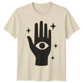 Mystical All Seeing Eye Hand T-Shirt Palmistry Occult Spirituality Birthday