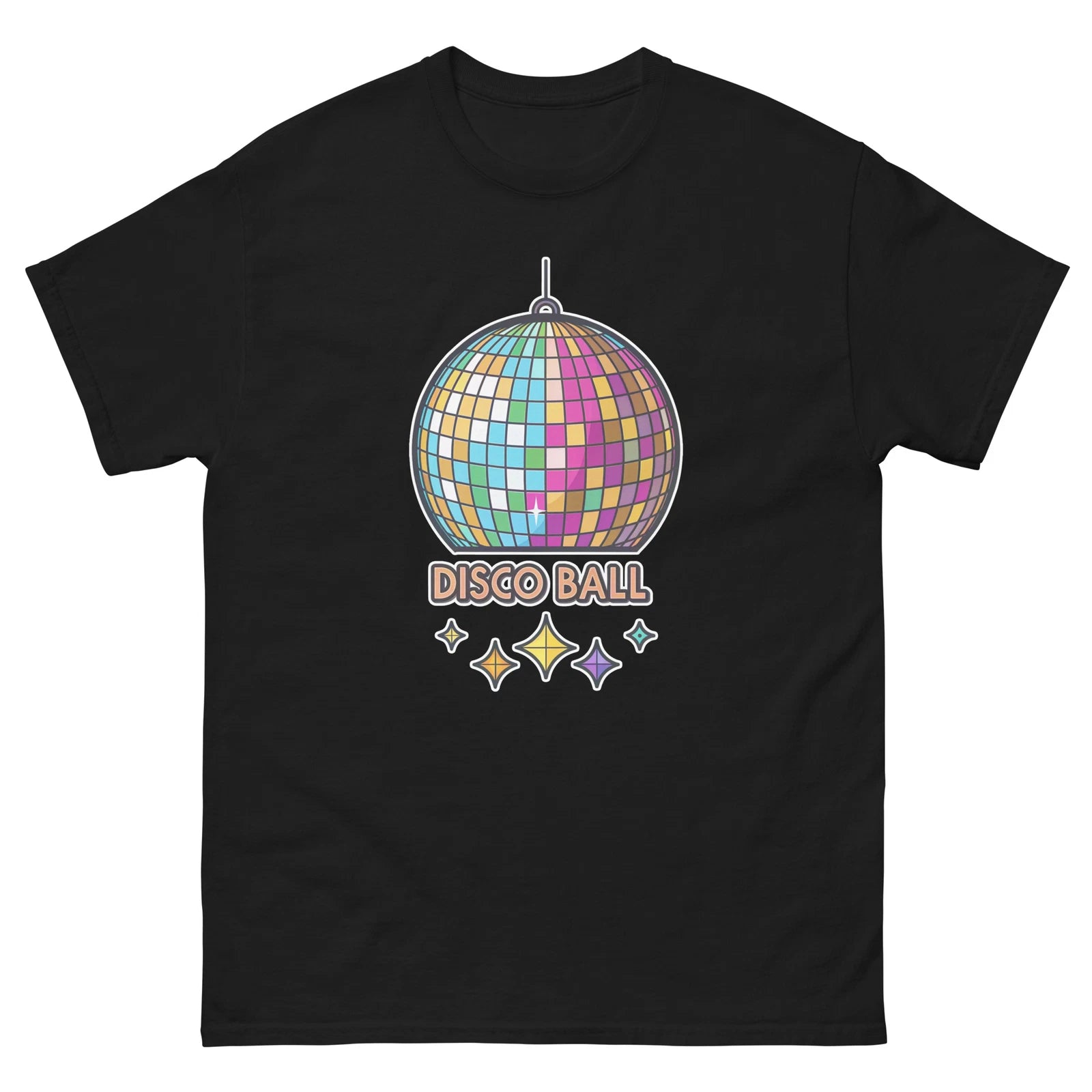 Disco Ball Party Supplies Items Birthday Event T-Shirt
