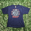 Vintage Tech Onepunch Shirt Mens Large Bodybuilding Workout Muscles Graphic Tee