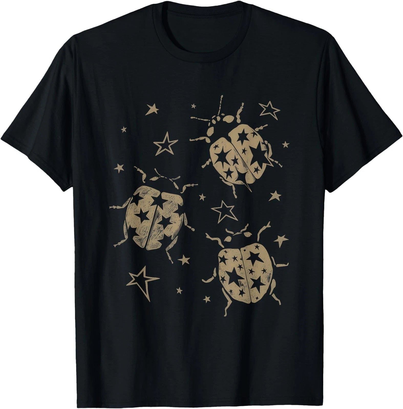 Grunge 2000s Ladybug Alt 90s Vintage Star Dots Teen y2k T-Shirt