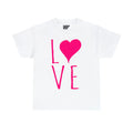 Love Valentine's Day Heart Graphic Tee Shirt