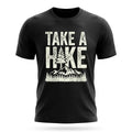 Take A Hike Mountain Forest Outdoor Black T-Shirt Unisex