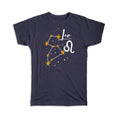 Gift T-Shirt : Leo Constellation Zodiac Sign Astrology Horoscope Happy Birthday