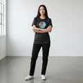 Energy Abstract Art T-Shirt Colorful Geometric Graphic Tee Unisex Soft Cotton