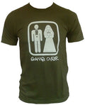 Unfledged Game Over Wedding Bachelor Party Sad and Happy Fun T-Shirt M
