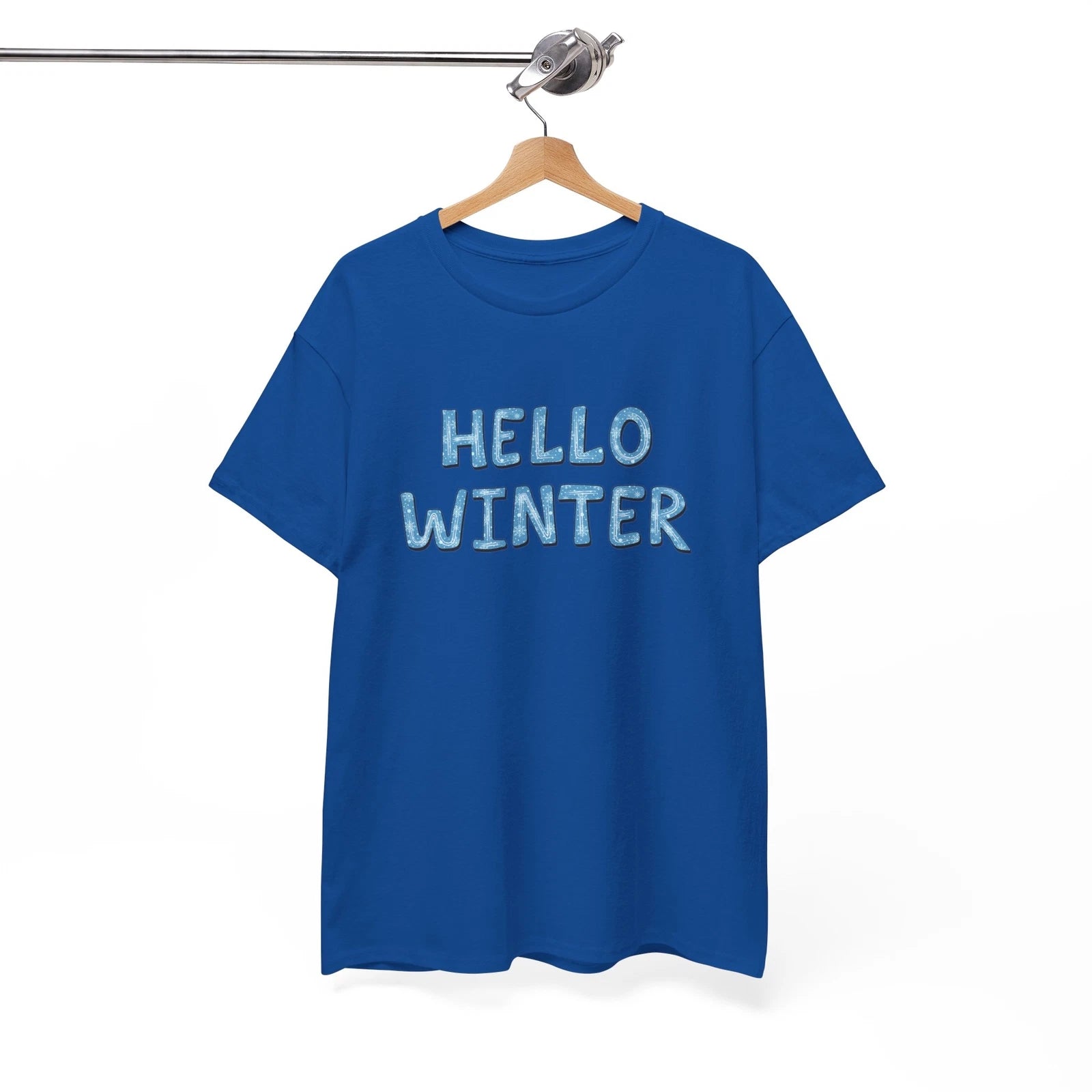 Hello Winter Sparkling Shirt | Winter Spirit T-Shirt | Cozy & Fun Snowy Season