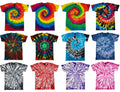 Tie Dye T Shirt Tie Dye Music Festival Hipster Indie Retro Unisex Tee