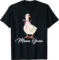 Silly Daddy Goose And Silly Mama Goose Family Matching Graphic Unisex T Shirt