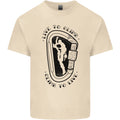 Rock Climbing Live to Climb  Climber Mens Light Cotton T-Shirt