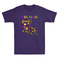 Mardi Gras New Orleans Louisiana Map Tuesday Funny Costume Vintage Men's T-Shirt