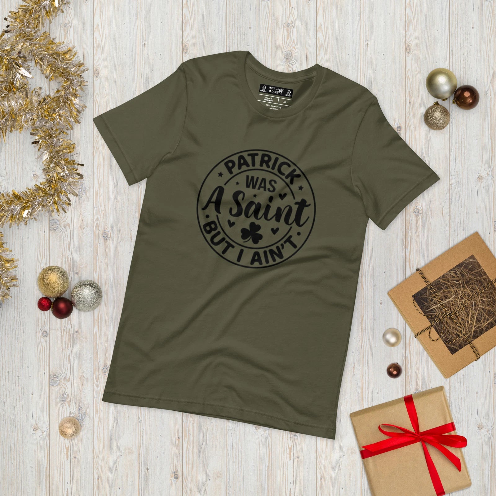 St Patrick Day – Patrick Was a Saint But I Ain’t Tee | Irish Drinking Shirt