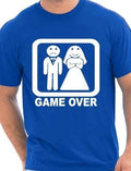 Game Over  Funny Wedding/Stag Do  Mens T-Shirt Size S-XXL