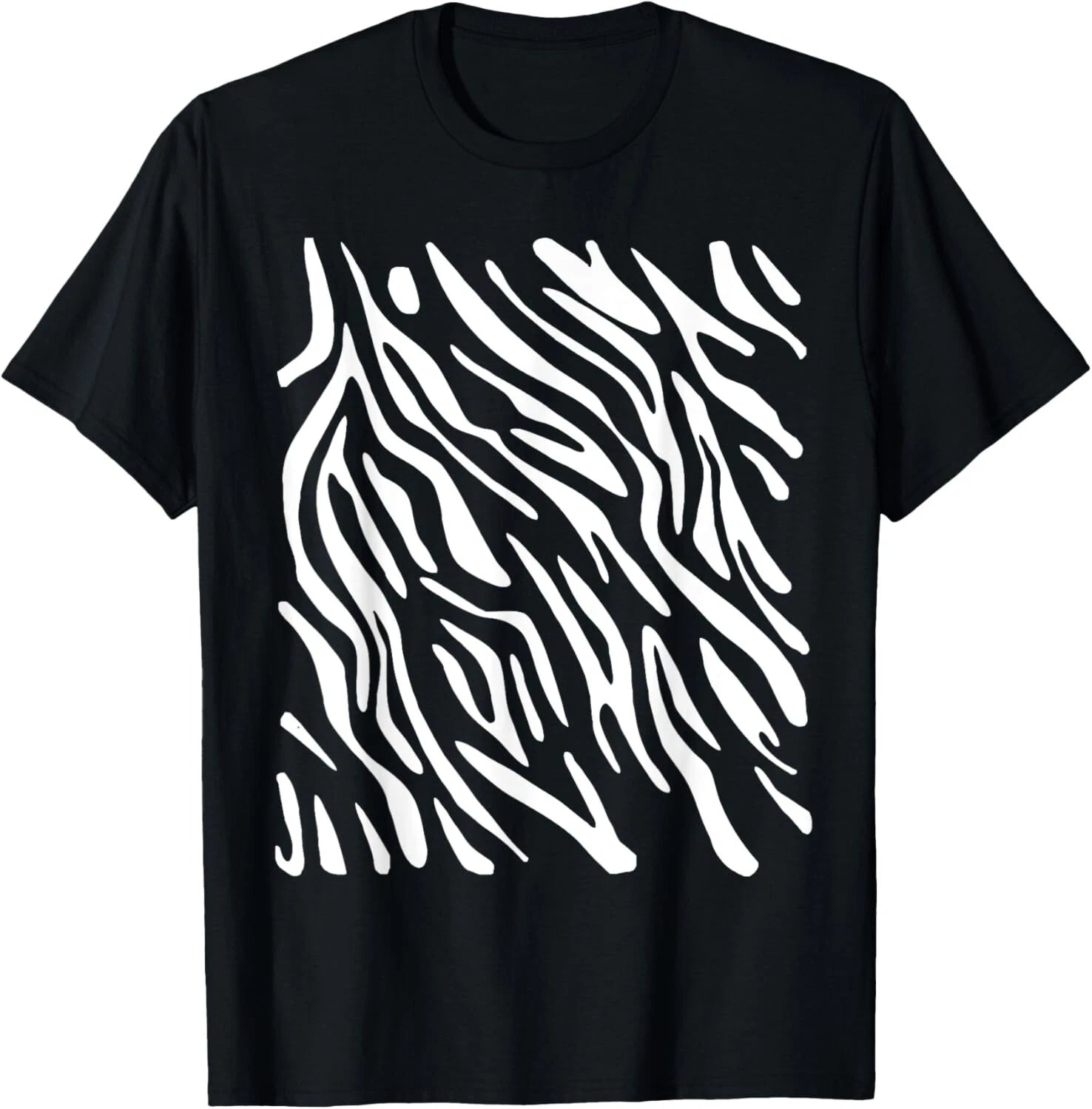 Funny Zebra Print Zebra Pattern Graphic Costume Kids Women T-Shirt