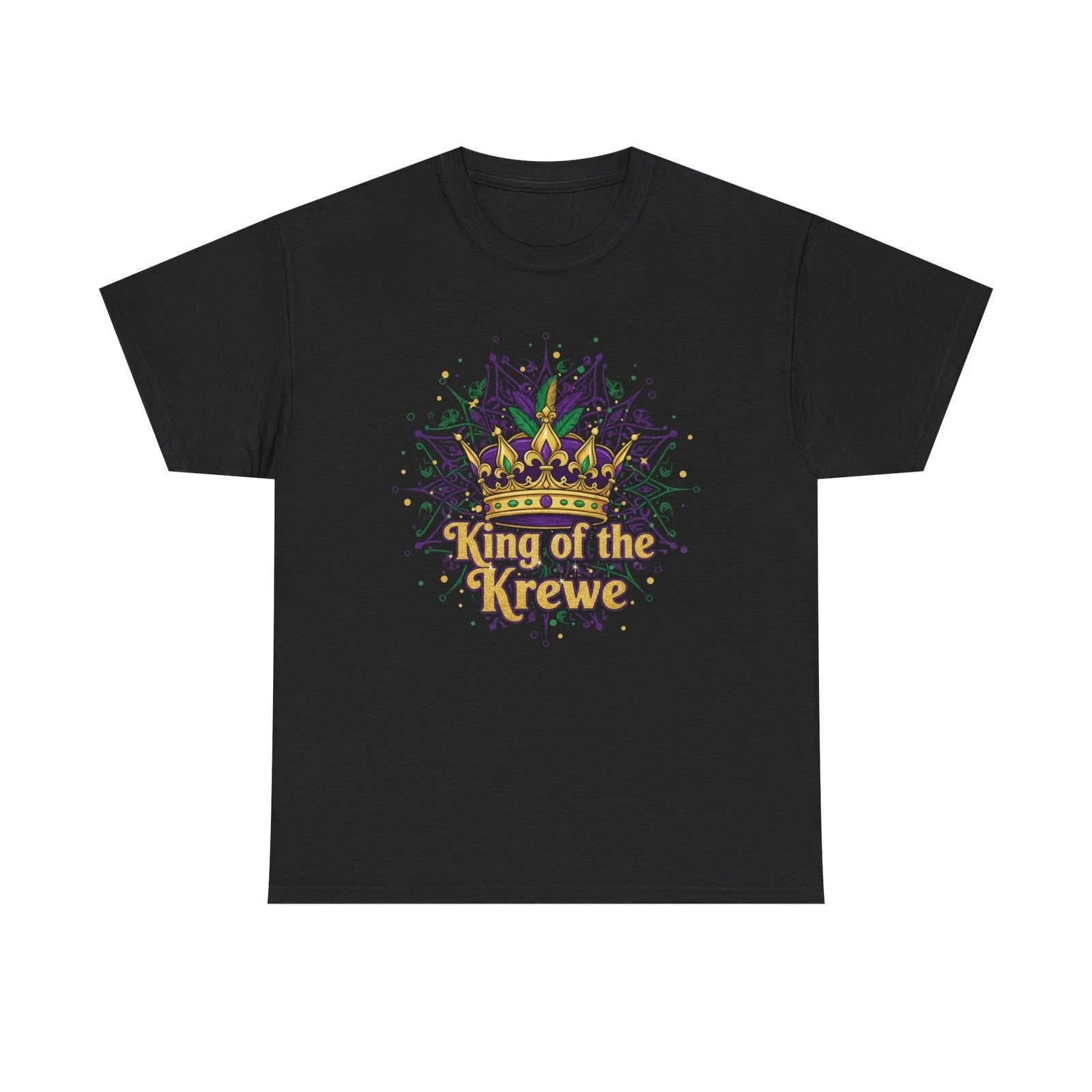 King of the Krewe Mardi Gras T-Shirt Carnival Mask