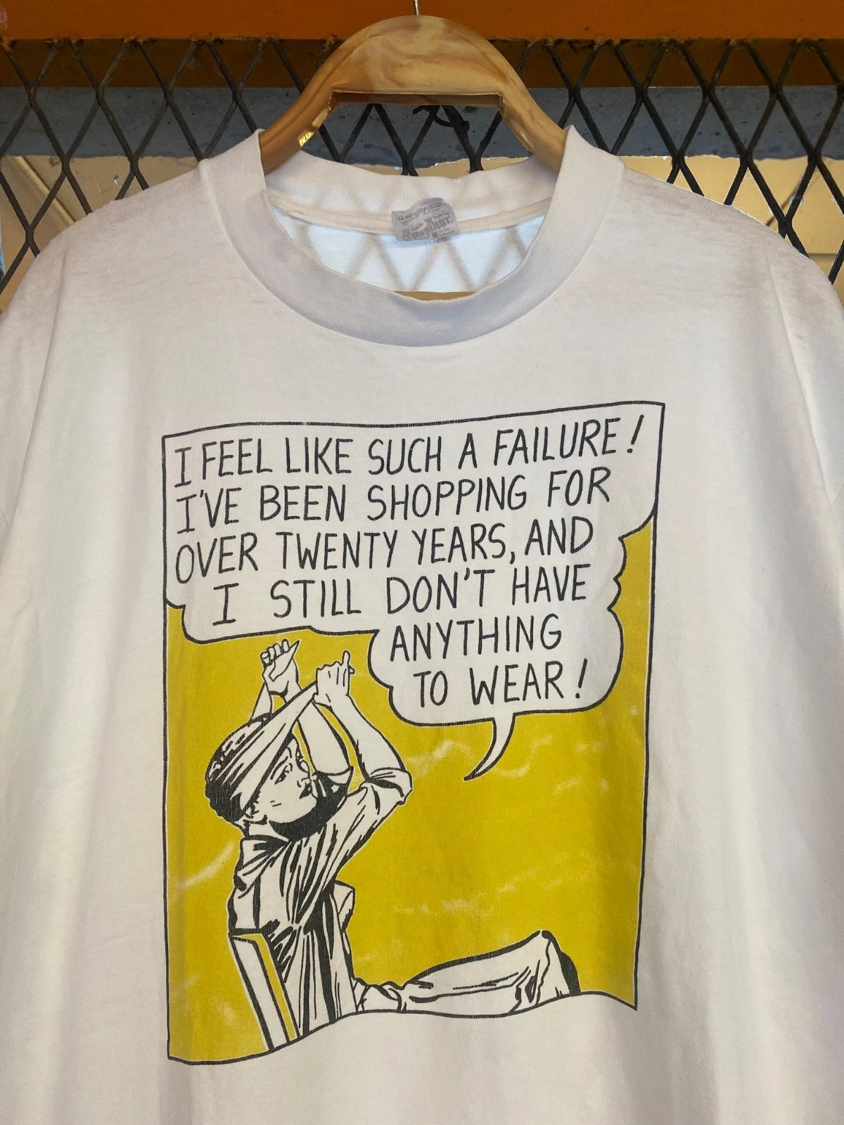 Vtg 80s Roy Lichtenstein Pop Art Graphic T shirt