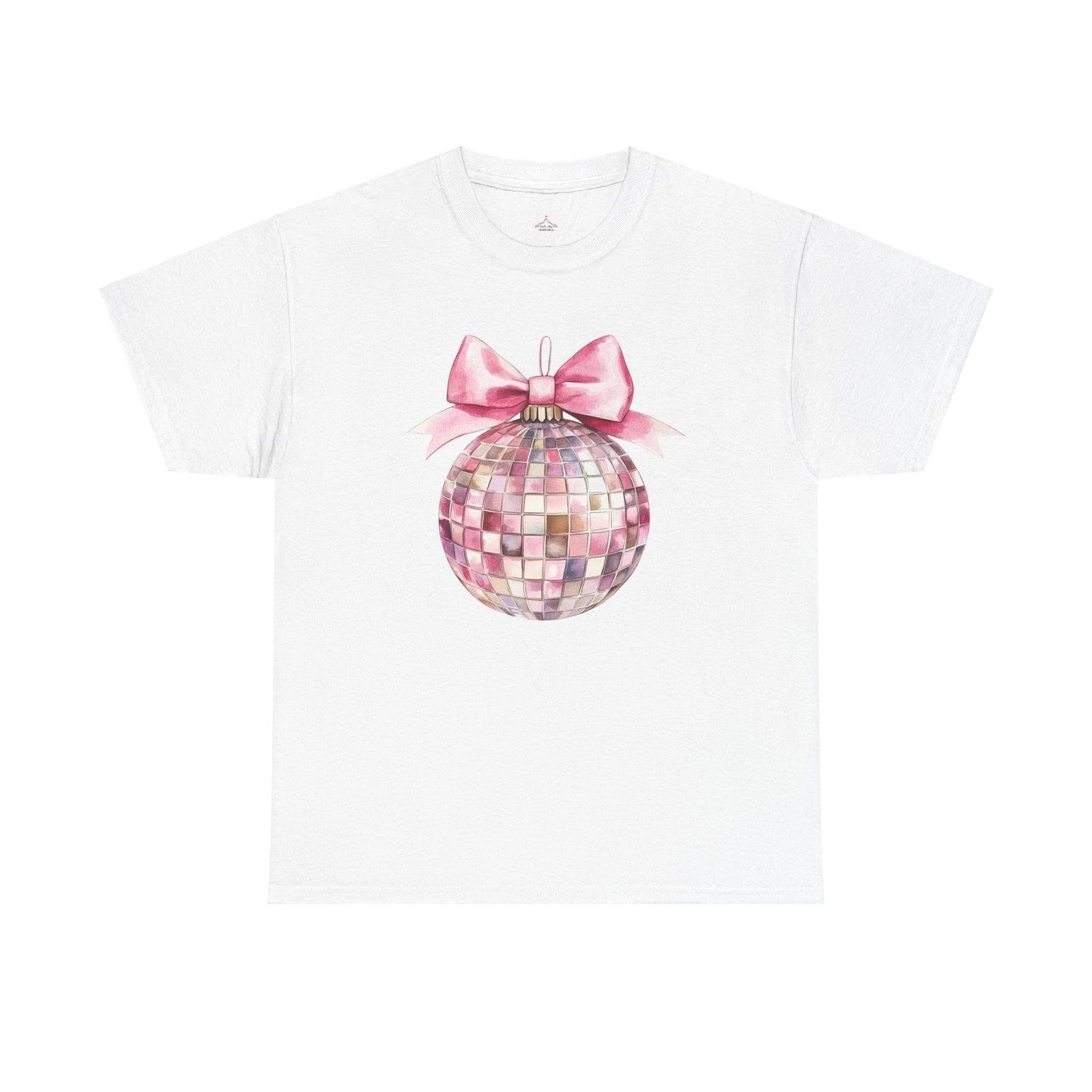 Festive Disco Ball Tee, Holiday T-Shirt, Christmas Gift, Party Shirt, Fun Casual