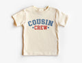 Cousin Crew Patriotic Kids Shirt - Matching 4th Of July Cousins Outfit