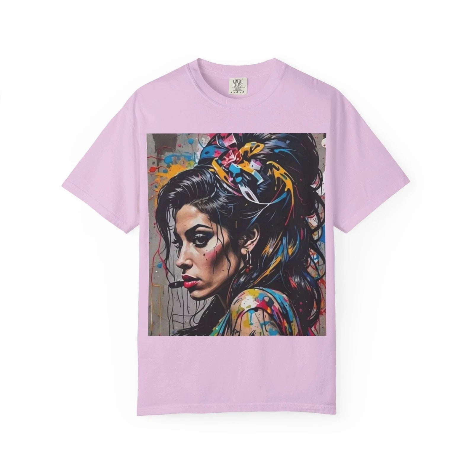 Colorful Portrait Art T-shirt | Pop Street Style