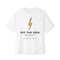 Off The Grid Retired Electrician Oversized Tee