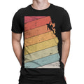 Rock Climbing Mens T Shirt Retro Style Bouldering Graphic Novelty Tee Top