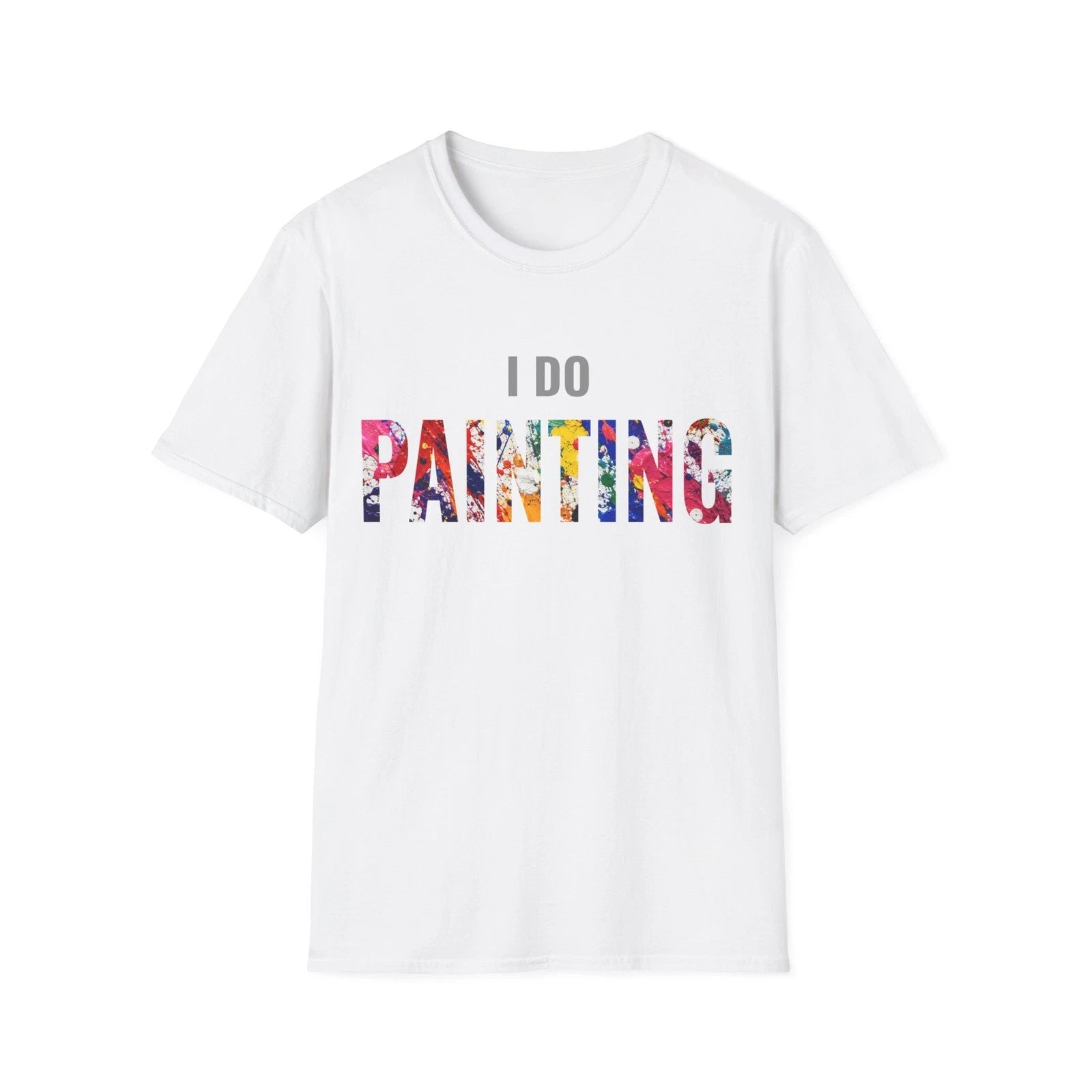 I DO Painting Shirt | Minimalist Painting Graphic Tee