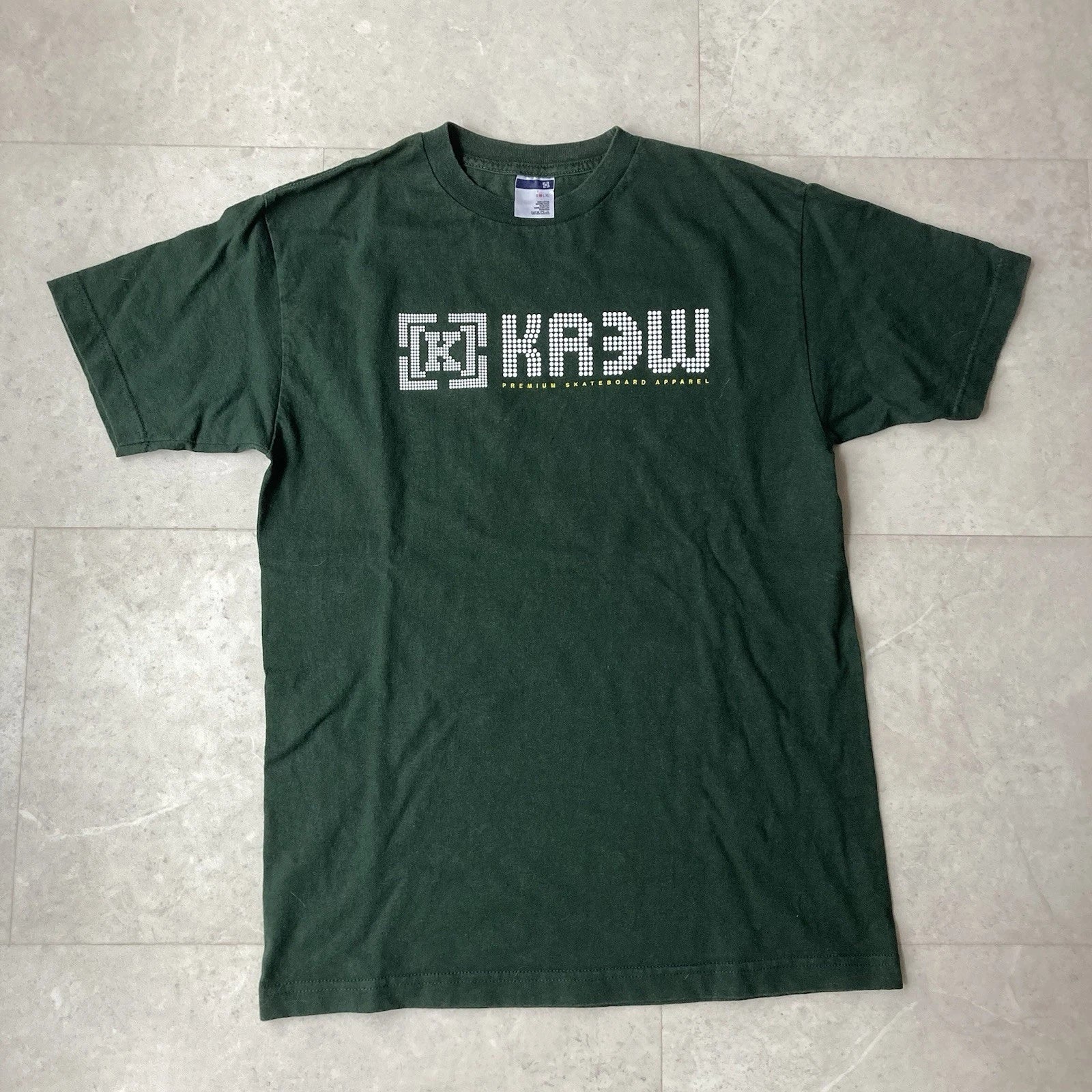 vintage krew skateboarding tee size medium