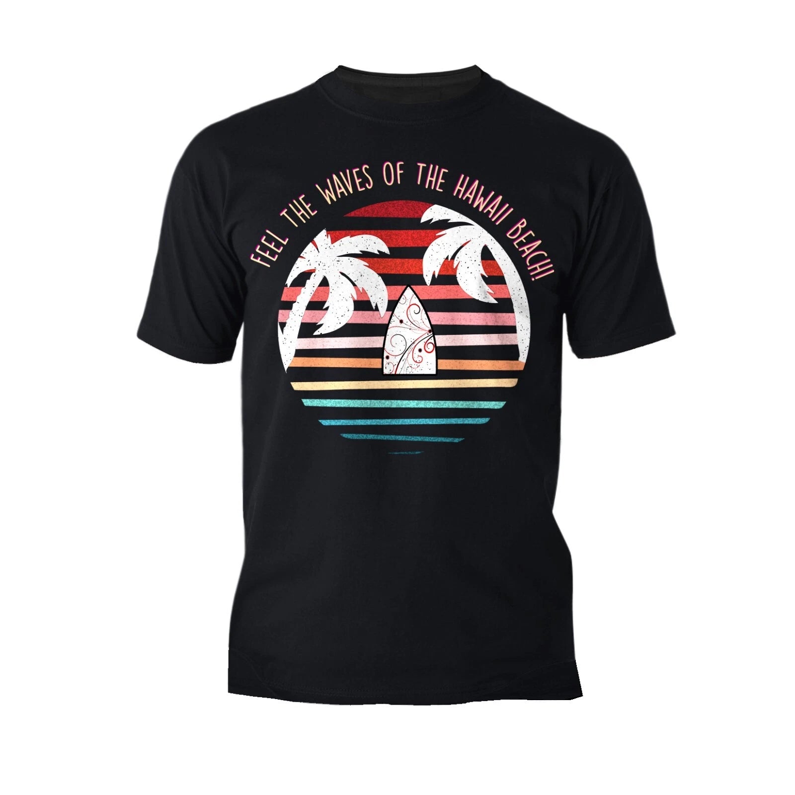 Summer Vibes Aloha Spirit Retro Hawaiian Surf & Boho Beach Holiday Men' T-Shirt