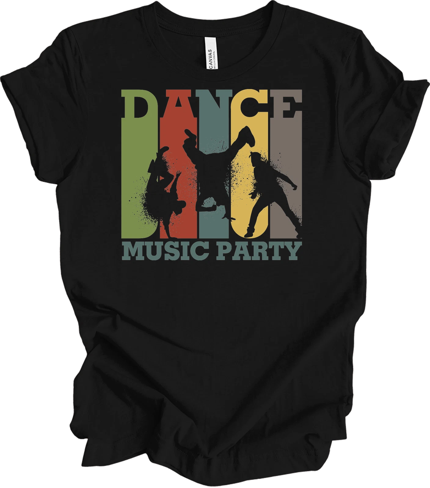 Dance Music Party T-Shirt - Retro Dance Enthusiast Tee