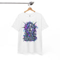 Signal Perdu Cyberpunk Goddess Tee | Futuristic Neon Portrait, Sci‑Fi Vaporwave