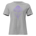 Echinacea Shirt Minimalist Purple Floral Line Art Botanical Garden Tee for Women