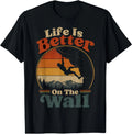 Bouldering Rock Climbing Climber Retro Vintage T-Shirt