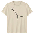Minimalist Cancer Zodiac Constellation Star T-Shirt Birthday Gift
